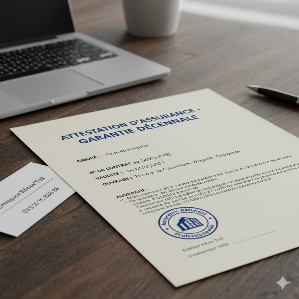 Document de garantie décennale