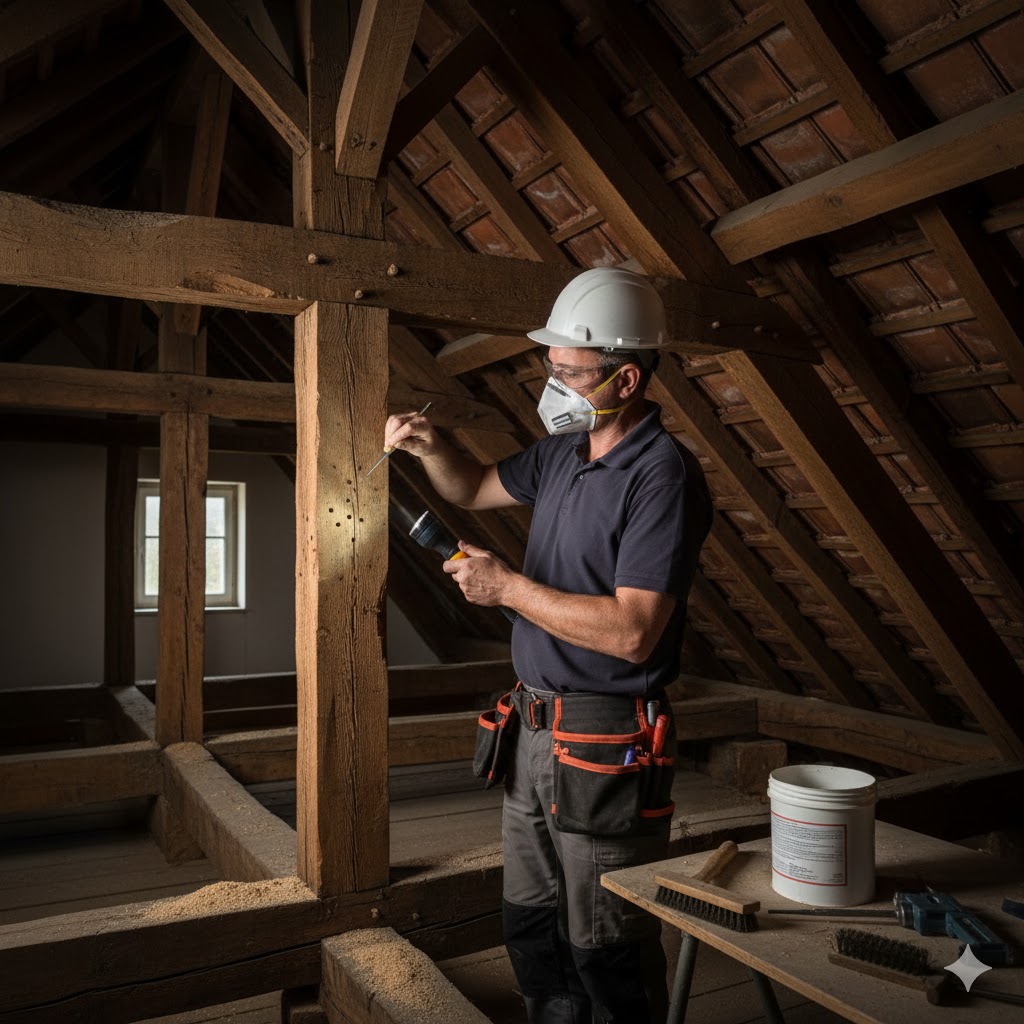 Traitement de charpente : Quand et pourquoi le faire ?