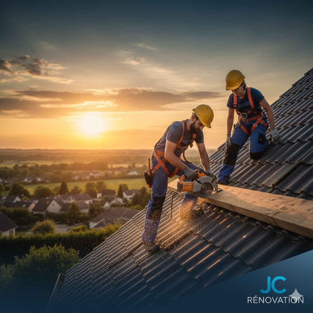 Photo de Jimmy CHEMITH, gérant de JC Couverture et Rénovation