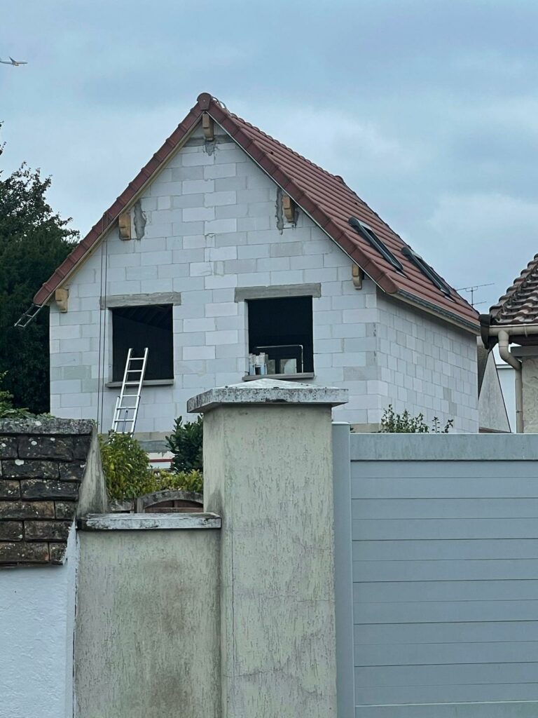 Pose de toiture et velux (neuf)