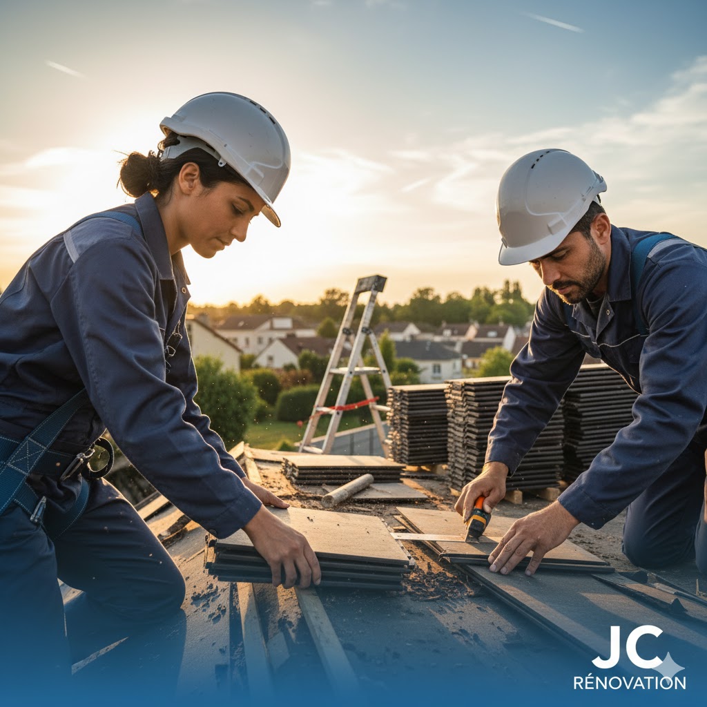 Travaux de couverture par JC Couverture et Rénovation